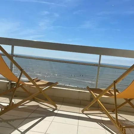 Hdlt Le Suit'Appart Face Mer Neufchâtel-Hardelot Buitenkant foto